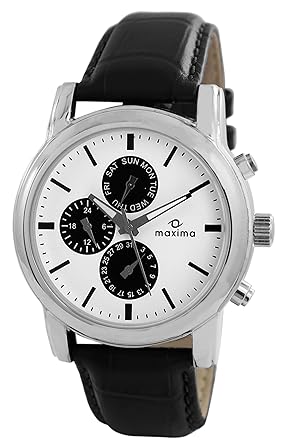 Enticer Analog White Dial Mens Watch - MQ-27-7BDF (A210)