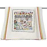 Catstudio Germany Dish Towel, Souvenir Kitchen and Hand Towel, Perfect Tea Towels for Germany Lovers, Travel Souvenir, Housewarming Gifts, Couple Gifts