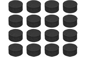 MECCANIXITY 16 Pcs Single Sided Speaker Isolation Feet Pads, 30mmx15mm Non Slip Foam Shock Absorption Base Pad Amplifier Stan