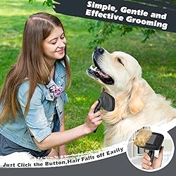 3PCS Self Cleaning Slicker Brush & Pet Grooming