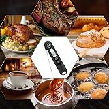DOQAUS Meat Thermometer 3S Instant Read Backlit Foldable Probe 304 Stainless view 8