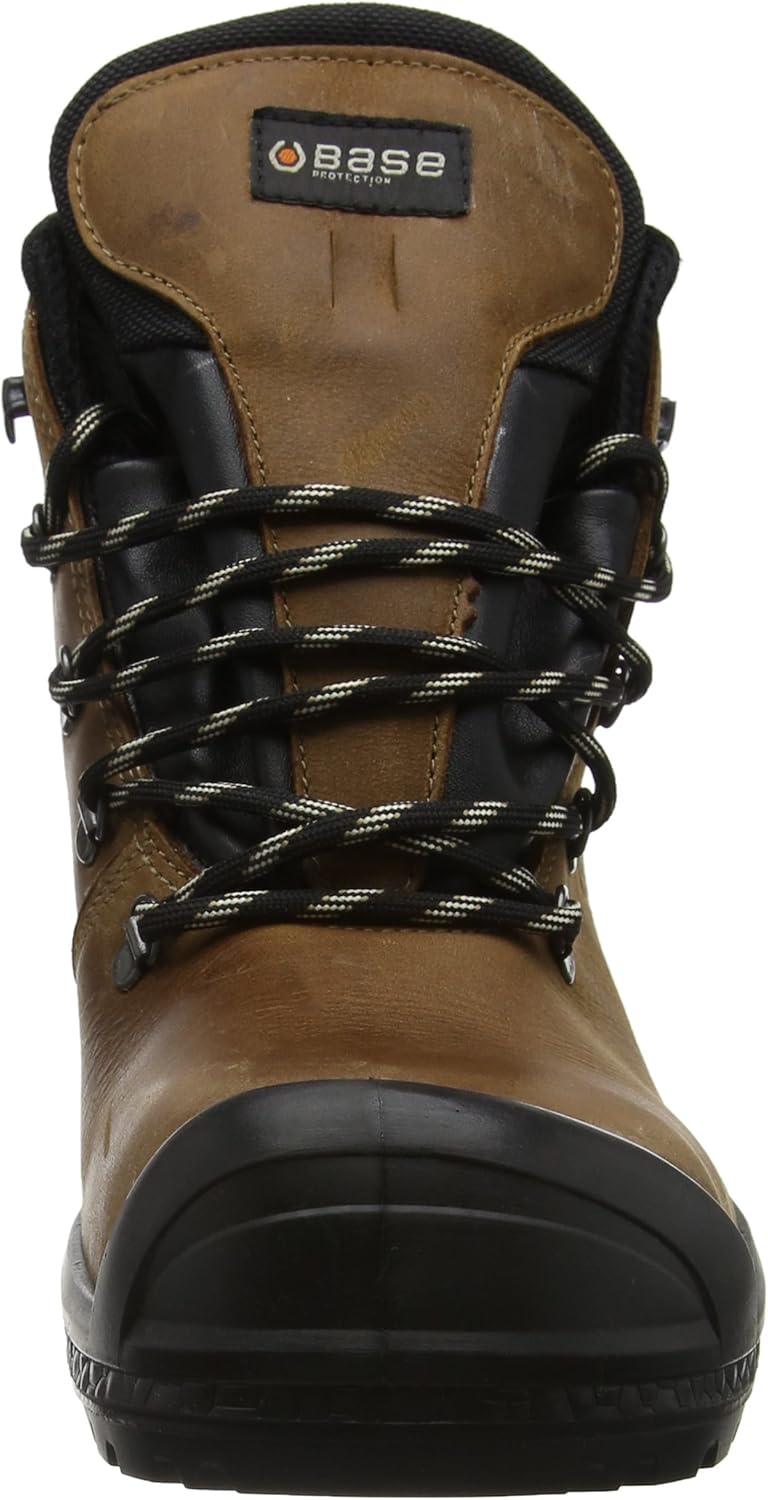 Base Protection B0888 Matar Top S3 Safety Shoe Brown/Black, 42, Tan, Size 8 - Image 3
