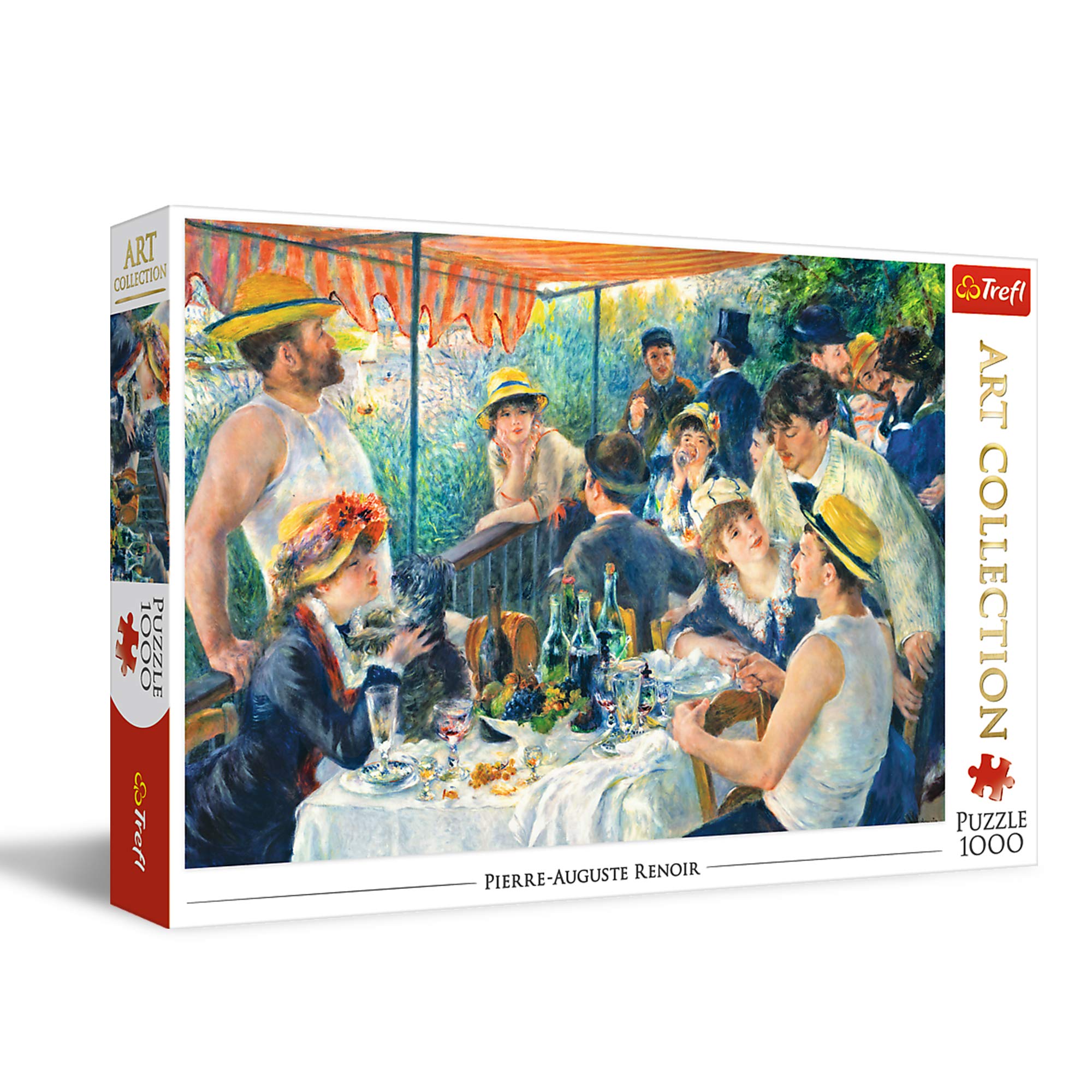 Trefl 1000 Elements, Art Collection, Premium Quality, for Adults and Children 12+ Puzzle, Breakfast Colour of Rematori-Auguste Renoir, 10499
