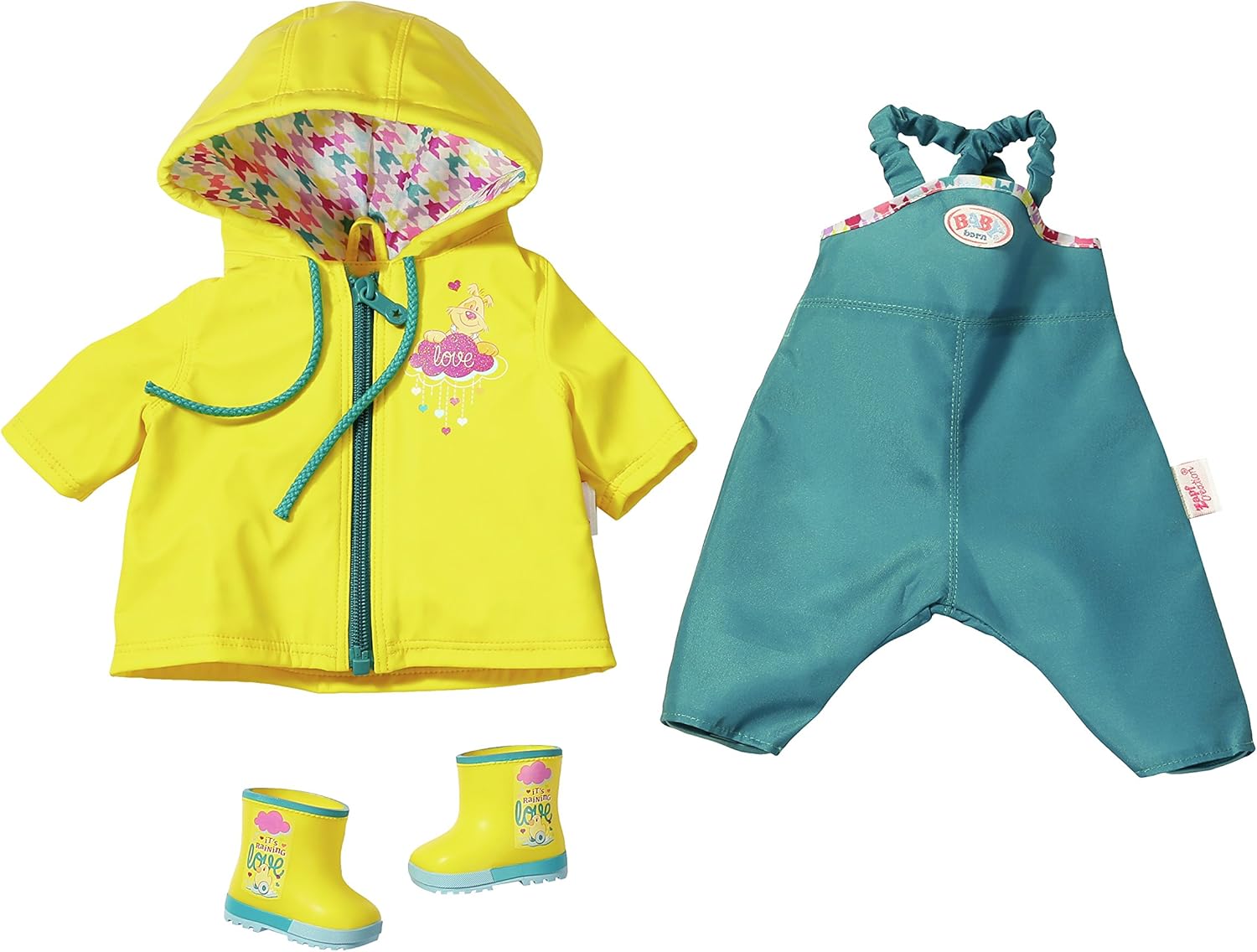 Amazon.es: Zapf Baby Born 822548 Juego de Ropa de Lluvia para muñeca Accesorio para muñecas - Accesorios para muñecas (Juego de Ropa de Lluvia para muñeca, 3 año(s), Multicolor, 305 mm, 70