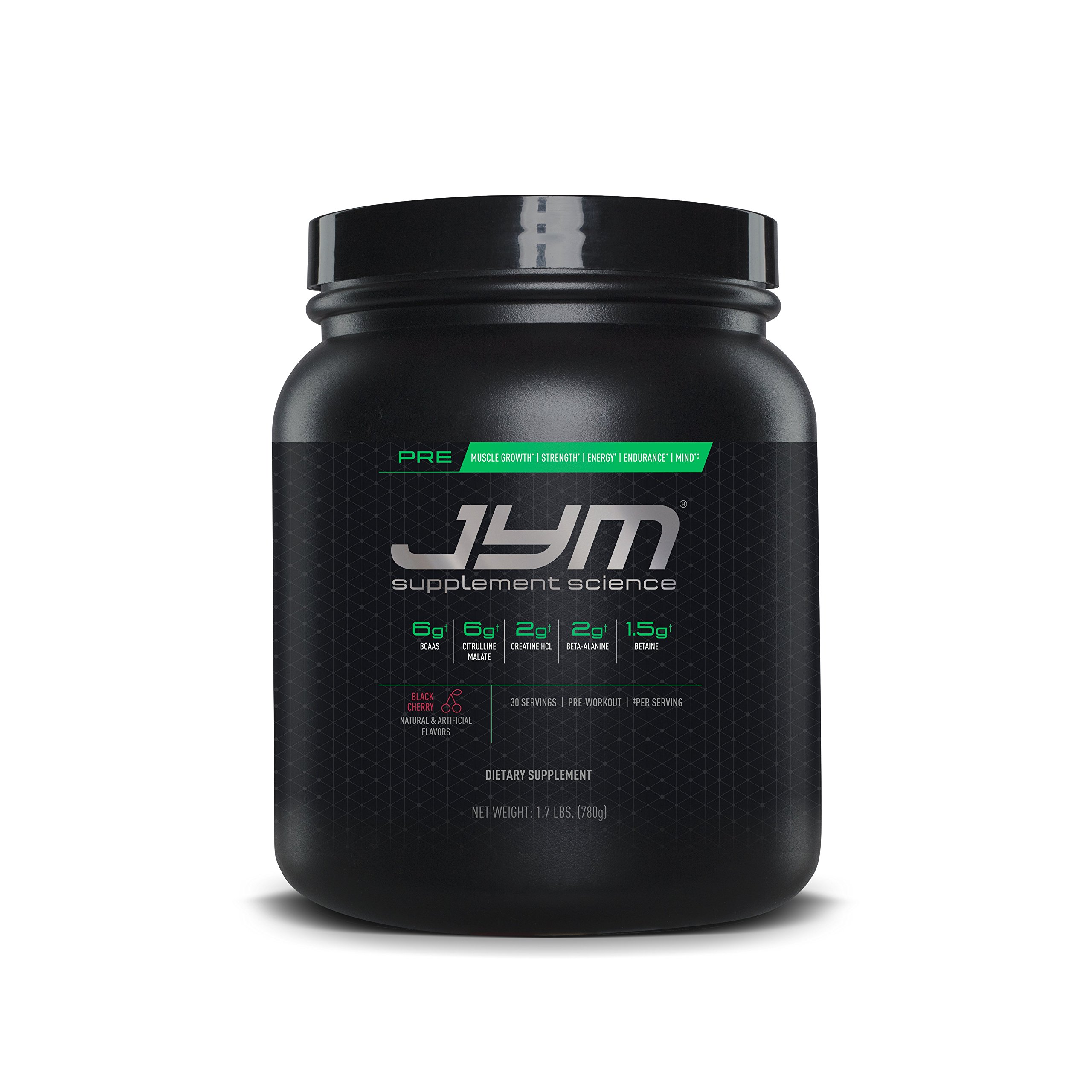 JYM Supplement Science, PRE JYM, PreWorkout with BCAA's, Creatine HCI