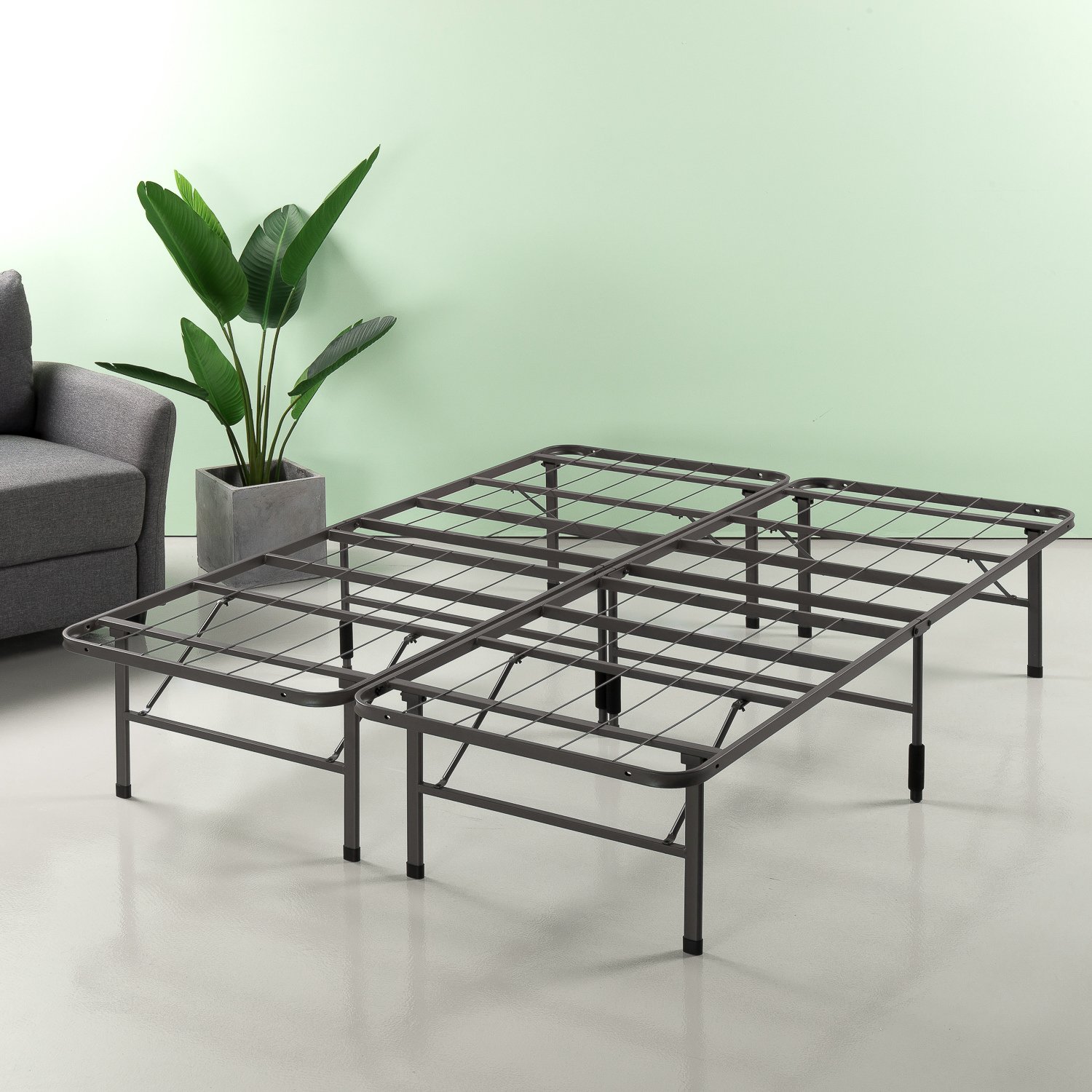 Best Zinus 18 Inch Premium Smartbase Mattress Foundation Headboard