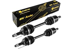 Caltric Front Left and Right Cv Joint Axles Compatible with Honda Trx420Fe Rancher 420 4X4 Es 2007 2008 2009
