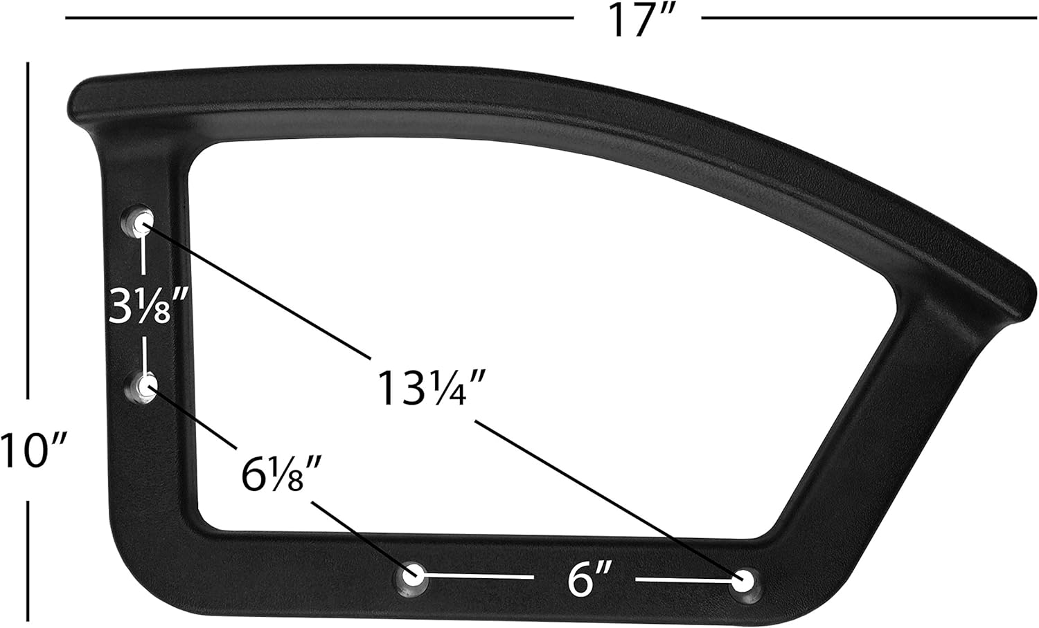 Replacement Office Chair Loop Arm - Angled Style Right Side S5373R-A: Furniture & Decor