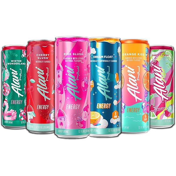 Amazon.com : New Alani Energy Drink Variety Pack Pink Slush, Blue