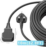 LIPWEL Outdoor Extension Lead 10m 13A Heavy Duty Plug Socket Black view 7