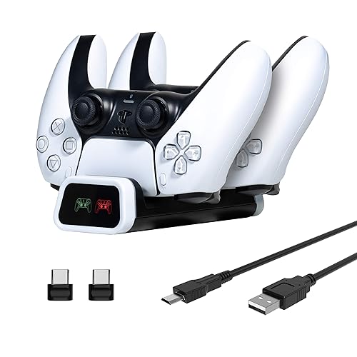 wireless controller ps5 docking station official