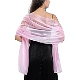 changyexi Elegant Sheer Chiffon Shawl and Wraps for women, Evening Dress Cover Up for Formal Events and Wedding