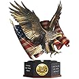 The Bradford Exchange Pride of America Illuminated Eagle Veterans Tribute Sculpture