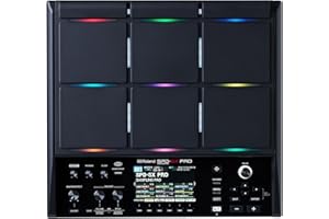 Roland SPD-SX PRO Sampling Pad | The Flagship Sampling Pad for Drummers & Other Musicians | 9 Playing Surfaces, 8 External Trigger Inputs, Color Display, Customizable Pad LEDs, Onboard FX & More