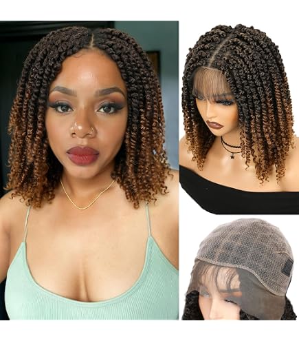 Amazon.com : Fancy Hair Full Lace Short Passion Twist Wig  display picture 1