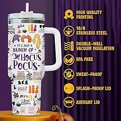 34HD 40oz Stainless Steel Hocus Tumbler with