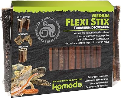 Komodo Flexi Stix Fully Bendable Terrarium Decor Medium