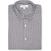 Banana Republic Mens 708923 Athletic Fit Wrinkle Resistant Button Down Shirt, Plaids
