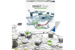 Ravensburger GraviTrax Starter Set - Gravity & Magnetic Marble Game - MESH Accredited STEM Toy for Kids - Brain-Building, Educational Gift - Engages Critical Thinking, Problem Solving - Ages 8+