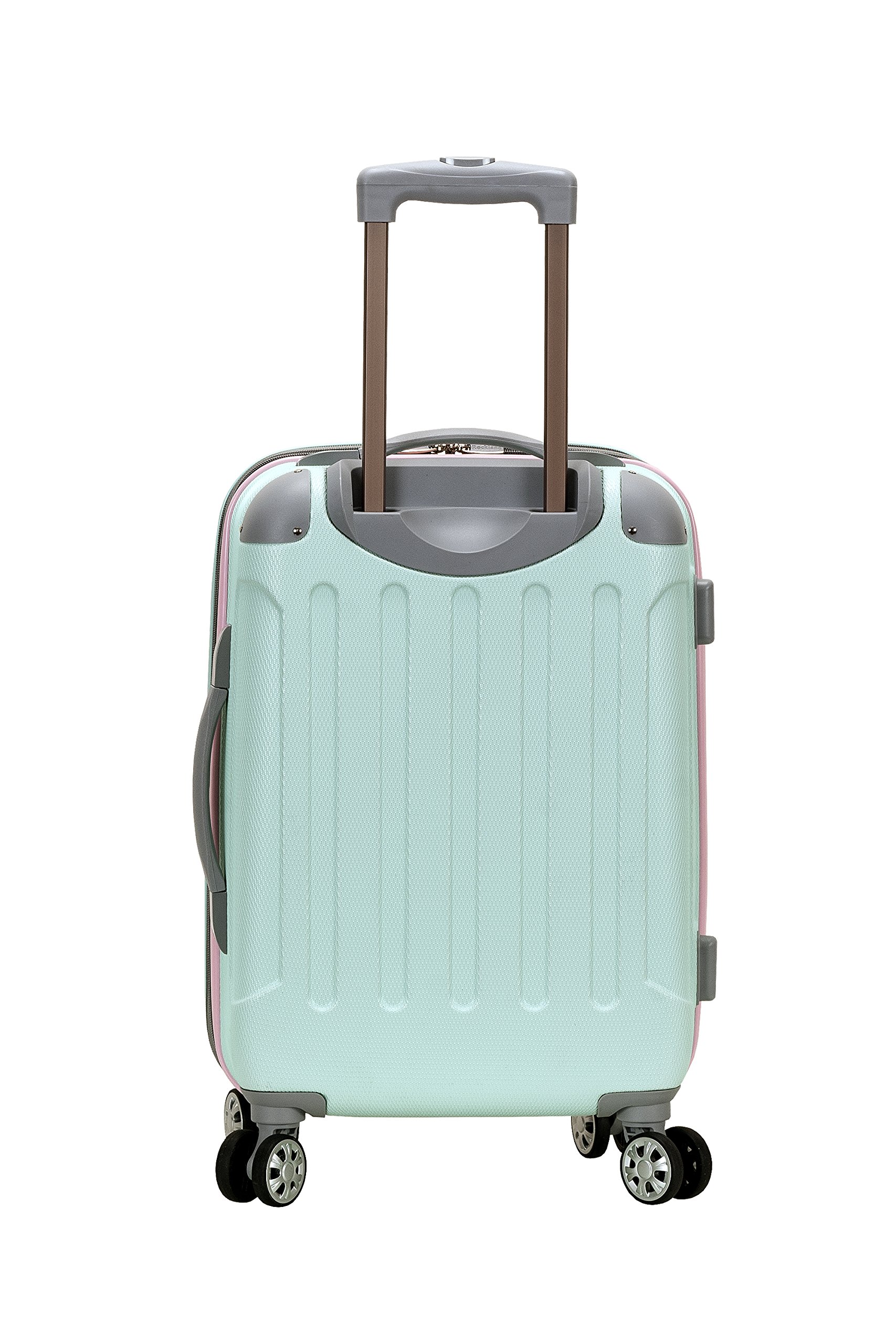 Rockland London Hardside Expandable Luggage with Spinner Wheels, Multicolor, Carry-On 20-Inch