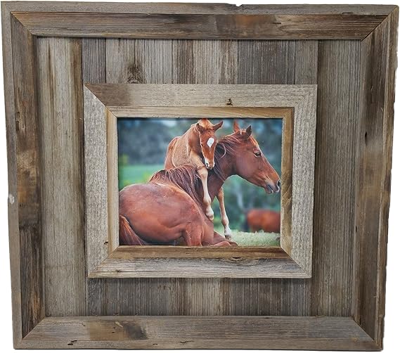 My Barnwood Picture Frames 8 x 10 Cheyenne Rustic Barn