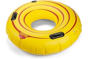 Tube Pro Yellow 48" Premium River Tube with Handles- Heavy Duty, Commercial Grade