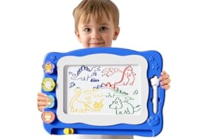 Magnetic Drawing Board Large Doodle Board Toddler Toys for Girls Boys 3 4 5 6 7 Year Old Kids, Montessori Preschool Education