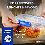 Sistema KLIP IT PLUS Leakproof Food Storage Containers 2 x 1L 2.2L view 3