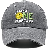 Waldeal Pickleball Hat,Adjustable Embroidered Washed Baseball Cap for Men Women