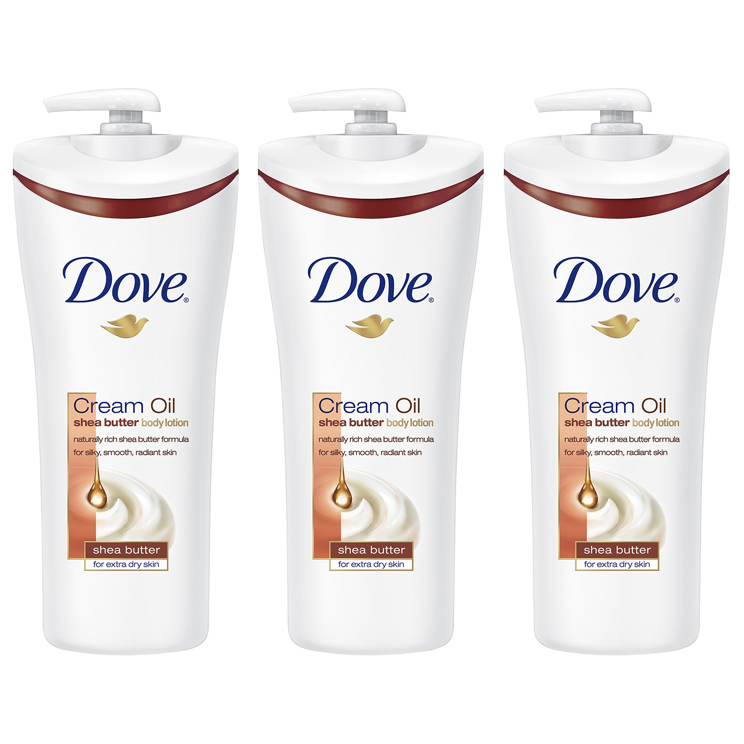 Dove Cream Oil Shea Butter Body Lotion, 13.5 Ounce