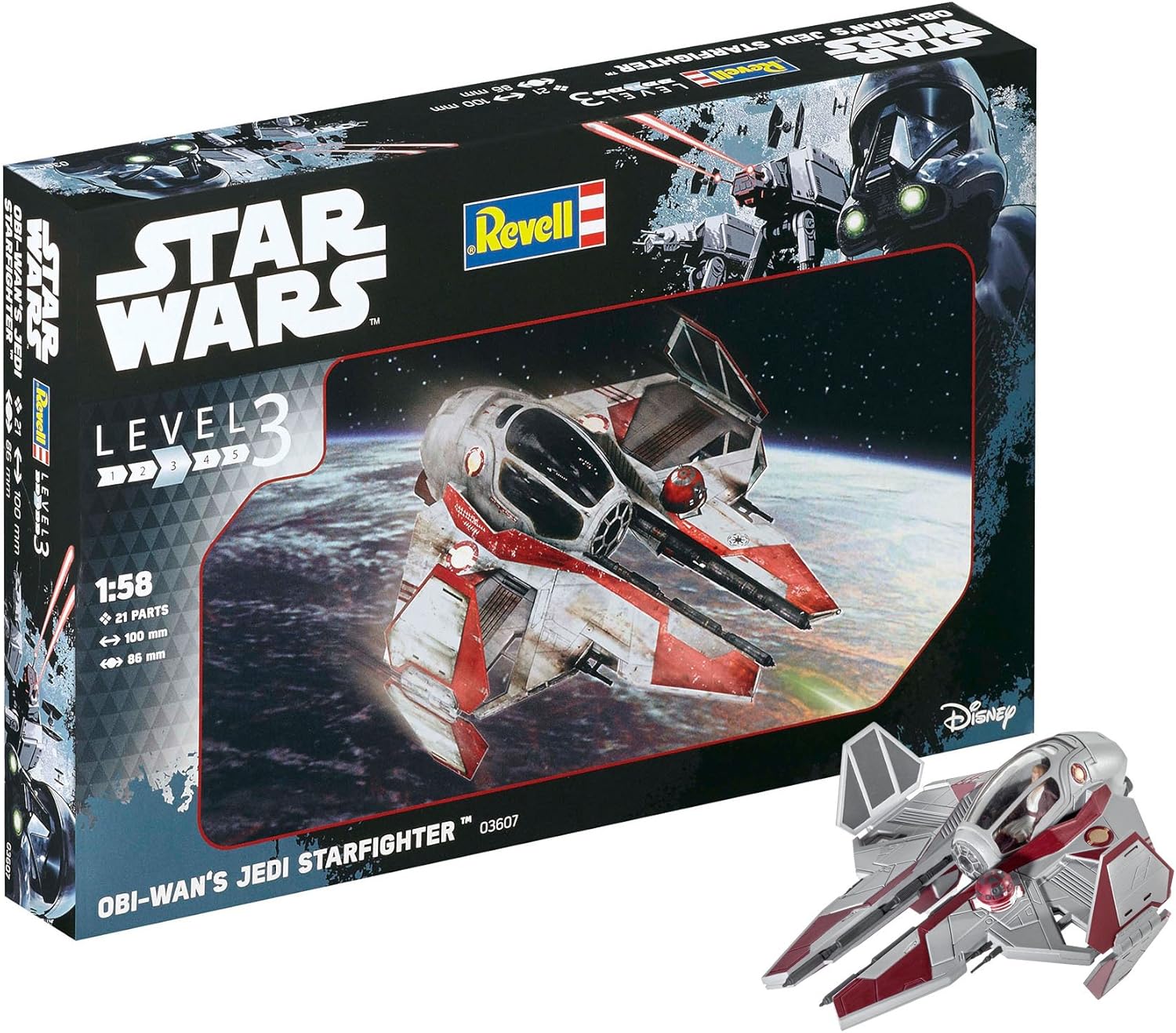 Revell Star Wars Rogue One OBI Wan's Jedi Starfighter Model Kit