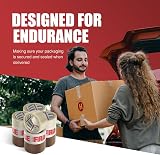Merrimen Strong Heavy Duty Tape 48mm x 66m 12 Rolls Mixed Pack view 2