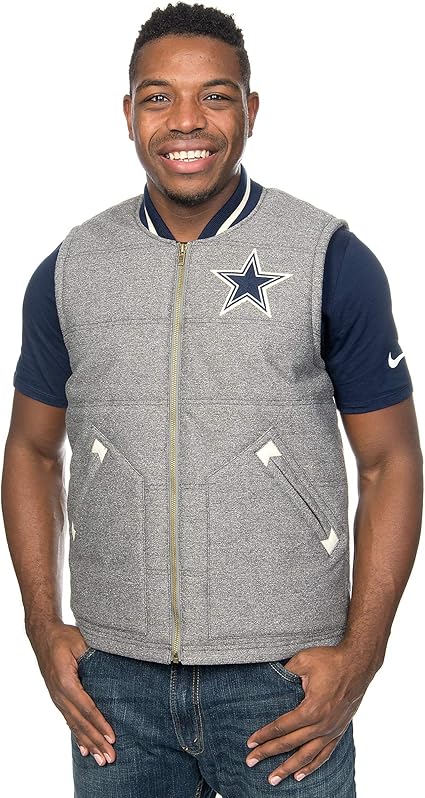 dallas cowboys vest jacket