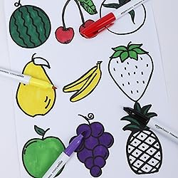 Amazon Basics Fine Tip Point Permanent Markers for