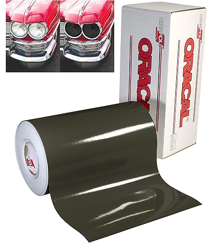 Oracal 8300 Gloss Red Vinyl Wrap – 300mm X 1 Meter Roll For Car Headlights & Vehicle Accents