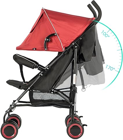 poussette parapluie inclinable
