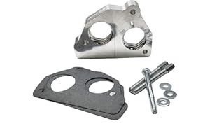 MACHINE TECH Throttle Body Spacer Helix Bore TBI 87-95 Chevy GMC 1500 5.7L 200-540 Khaos Motorsports