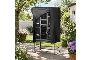 Universal Bird Parrot Cage Cover - Large Night Birdcage Protector for Bird Rescue, Night Accessories Guard, Windproof & Water