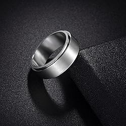 Udolfly Mens Fidget Rings Anxiety Rings for Men