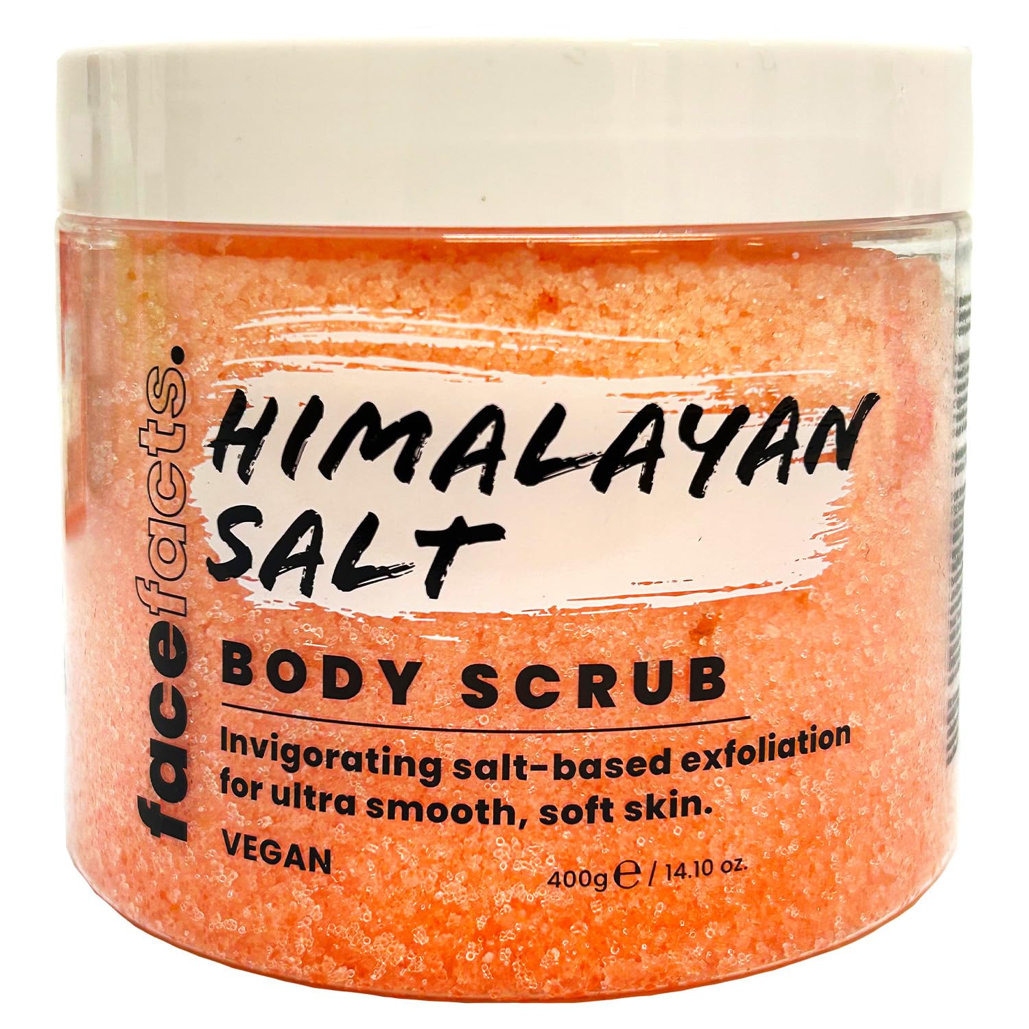 Exfoliating Body Scrub for Smooth Brightening Skin Nourishing Minerals Brown Sugar and Pink Himalayan Salt Body Scrubs Gift for Women 400g Tub (Pink Himalayan Salt)