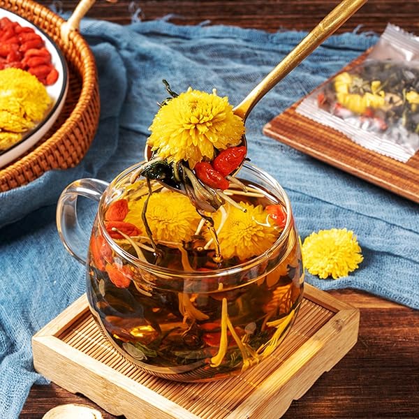 DANDELION WOLFBERRY TEA, NATURAL KIDNEYS & LIVER HEALTH TEAS WITH DANDELION, SEVEN NATURAL HERBAL INGREDIENTS KIDNEY TEA, ORGANIC DANDELION ROOT TEAS(1 PACK/30 BAGS)
