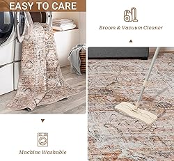 befbee 5x7 Area Rugs for Living Room,Stain