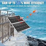 ECO-WORTHY 2-Sets 45in Adjustable Solar Panel Mount Brackets Kit view 4