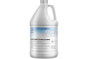 Ferric Chloride 40% - 1 Gallon - 128 FL Oz - Copper Etchant Solution - Uses: Water Treatment - Domestically Sourced Chemical - Made in America - Alliance Chemical
