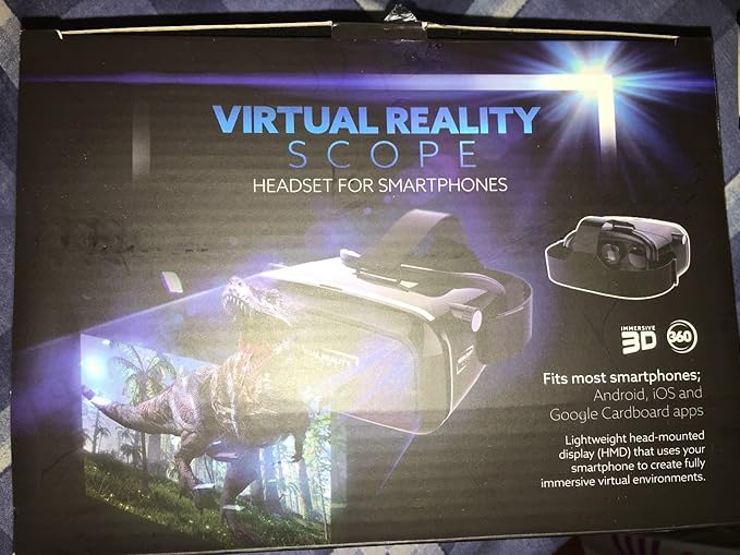 Virtual reality 3D headset scope for smartphones Amazon.co.uk PC