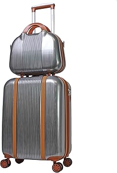 2 pc carry on luggage set