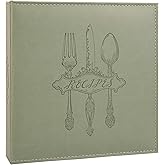 Samsill Recipe Card Page Protectors For 8.5 X 11 Inch 3 Ring Binder 4 X
