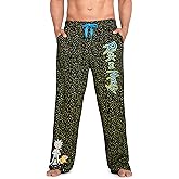 RICK AND MORTY Mens Pajama Pants Lounge Pants with Pockets Loungewear Sleepwear