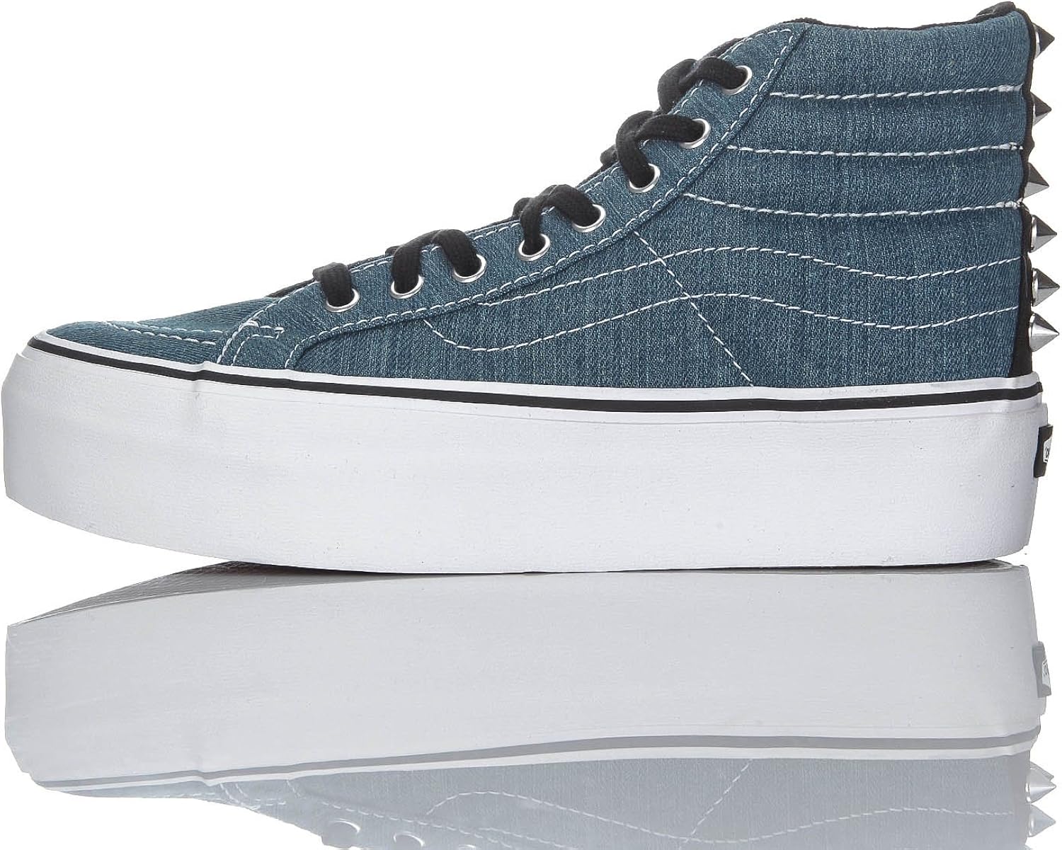 high top vans platform