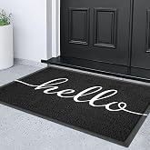 KILOCOCO Front Door Mat Hello Doormat Welcome Mats Outdoor Mat, 31